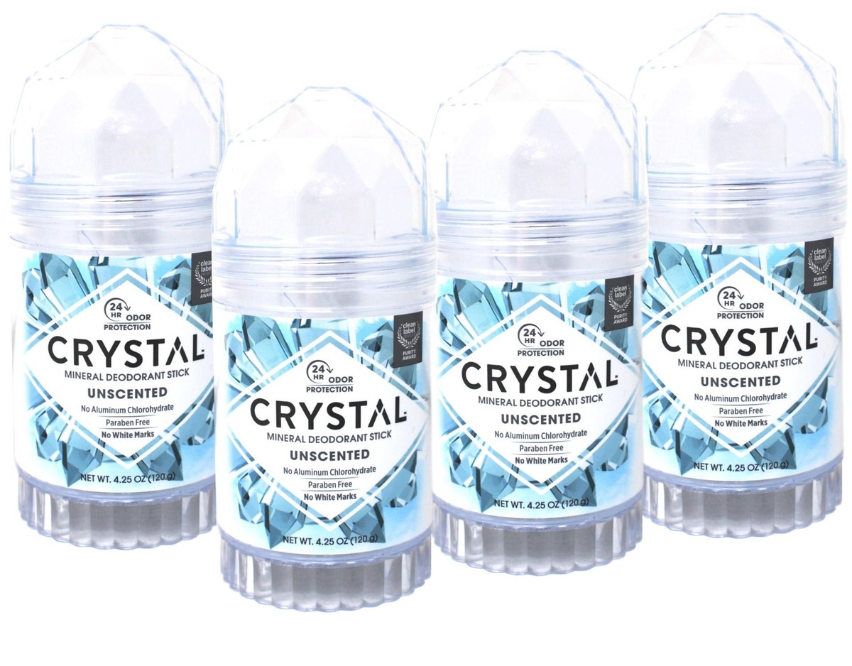 Kristall Deo Spray Ohne Chemikalien – Pumpspray 4 Oz (ca. 118 Ml), Aluminiumfrei