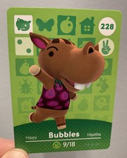 AUTHENTIC 228 BUBBLES Nintendo Amiibo Anim...