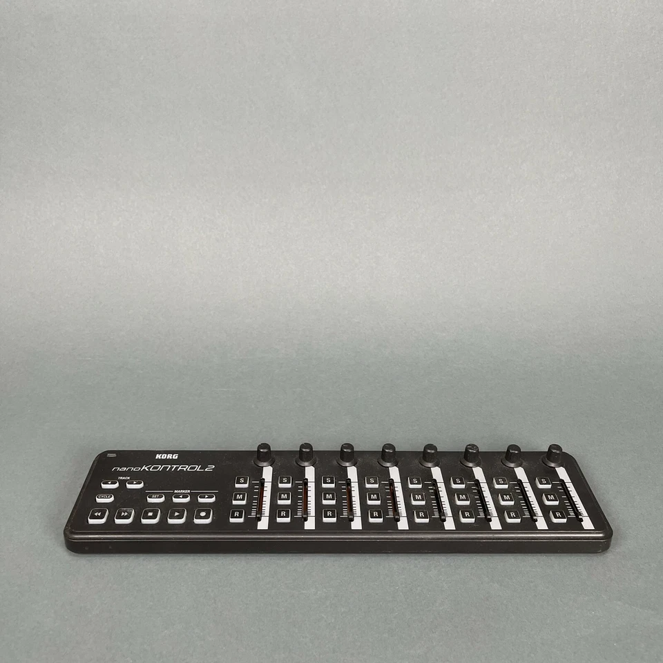 Korg Black nanoKONTROL2 USB MIDI Controller nanoKNTRL2 Slim-Line Pro-audio Japan - Image 4 of 4