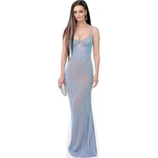 Lydia Hearst (Long Dress) Mini Size Cutout