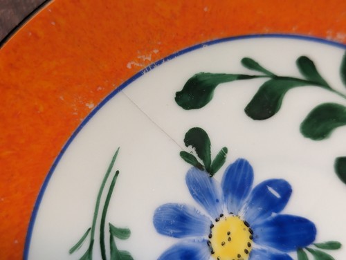 vtg antique 21-piece Tea Set Moschendorf Bavaria Germany Floral Porcelain Plates - Picture 5 of 19