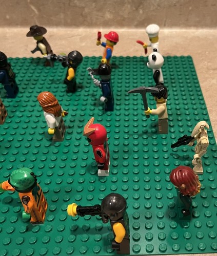 LEGO Minifigure LOT 20 Various Series Harry Potter Alien Star Wars Elf Cowboy🔥 - Picture 12 of 15
