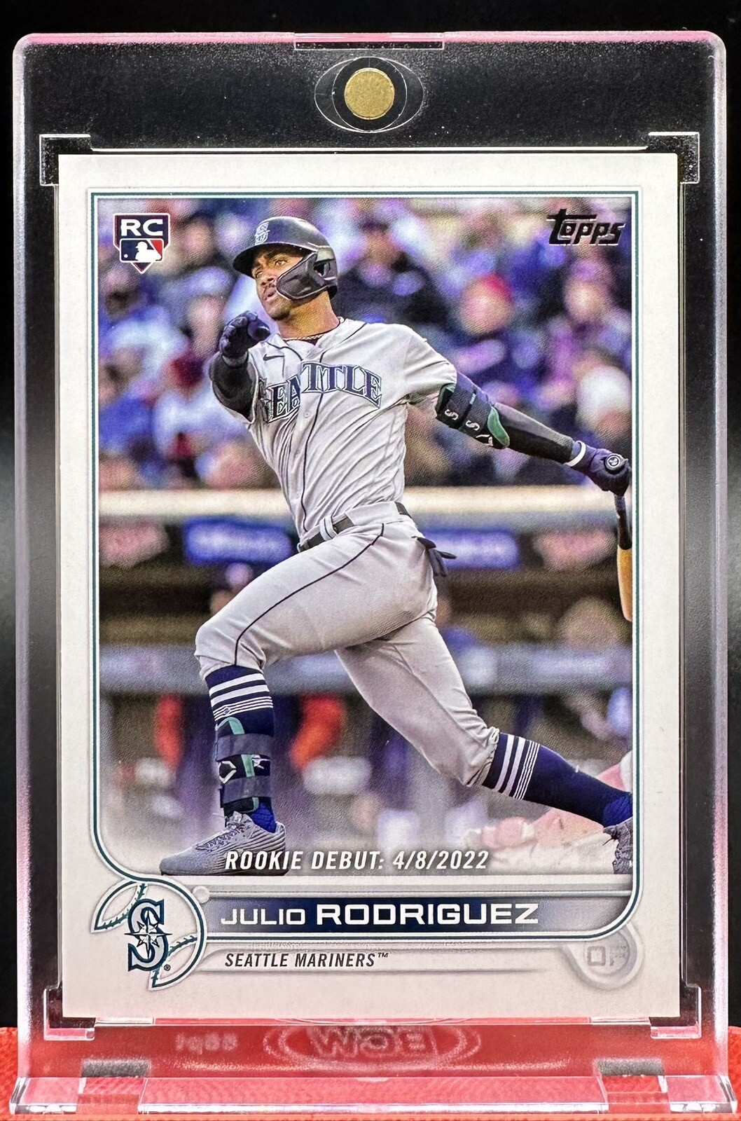 JULIO RODRIGUEZ 2022 Topps Update RC Rookie Debut #US97 Seattle Mariners