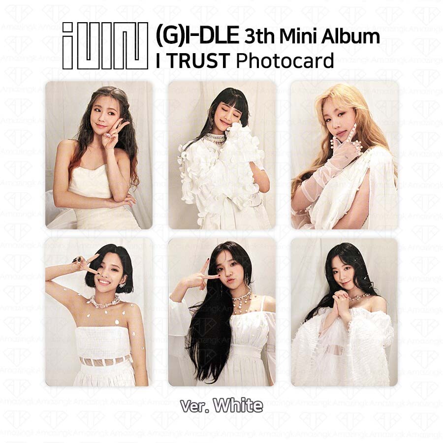 gidle idle i trust アルバム トレカ G)I-DLE G-IDLE 3rd Mini Album I Trust Official Photocard