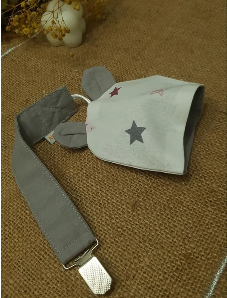 Protective Pacifier Clip & Holder – Handmade, Ultra Durable with Case, 2-Pack, 1 - Image 2 of 4