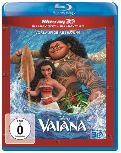 Vaiana | Blu-ray 3D + 2D | Jared Bush (u. a.) | Blu-ray Disc | Deutsch | 2017 - Bild 1 von 1