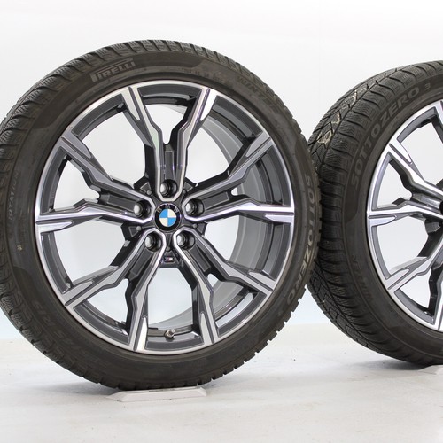Original 19 Zoll BMW X1 F48 X2 F39 Winterräder M816 Doppelspeiche 6-6,5mm RFT