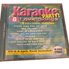 8 Love Songs - Music CD - Karaoke Party -  - - Very Good - Audio CD - Disc -