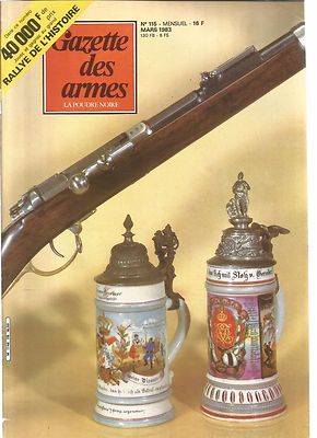 GAZETTE DES ARMES N°115 SABRE DE 1767 PR LES DRAGONS / MAUSER MOD. 1871 / MALAKKA