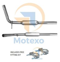 BM Catalysts BM50258 Exhaust Pipe Mittelteil Box Auspuffrohr +2 Jahre Garantie