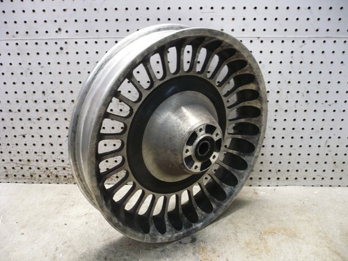 HD HARLEY 09-10 ROAD KING FRONT WHEEL RIM 17X3.0 28 SPOKES OEM 43300161 STRAIGHT - Picture 3 of 12