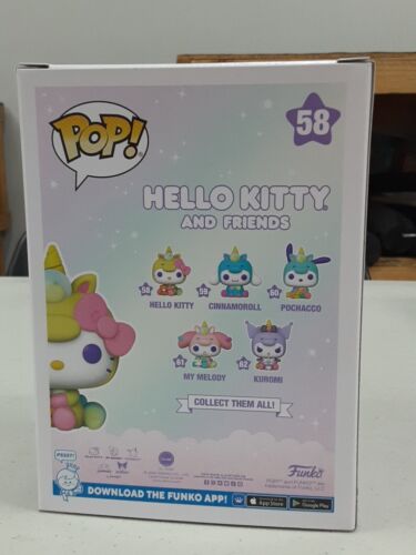 Funko Pop! #58 Sanrio Hello Kitty & Friends Fiesta Unicornio - Nuevo En Caja - Imagen 3 de 4