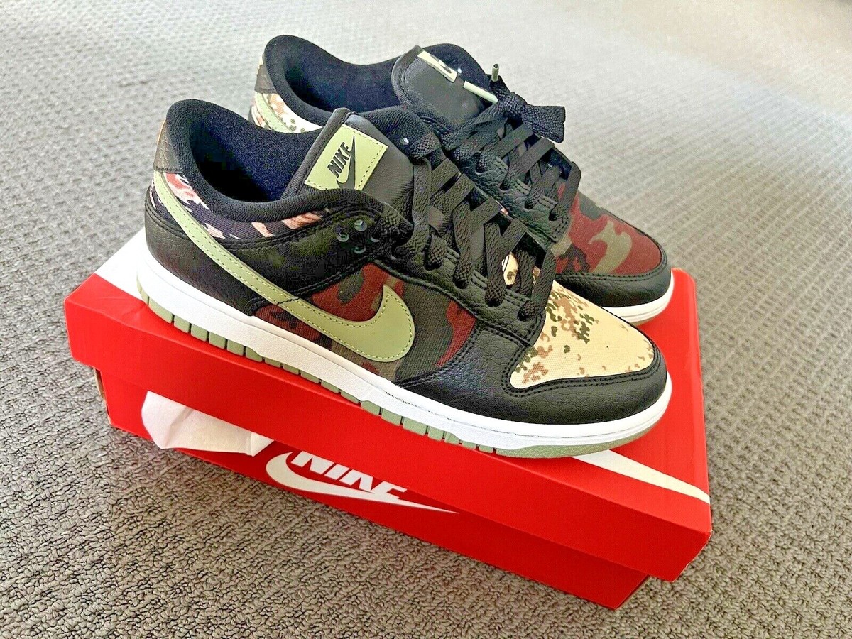 nike dunk low crazy camo release date