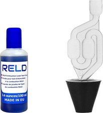 RELD Head Gasket Tester Kit Combustion Leak Detector for 50 Tests NEW