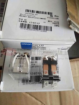 LY2 12VDC Intermediate Relay 10A 12VDC 8 Pins x 1PC NEW