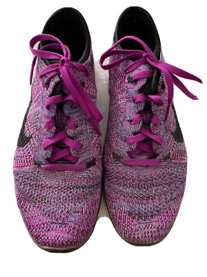 Nike Free Size Women's Running Sneakers 718785 Flyknit Vivid