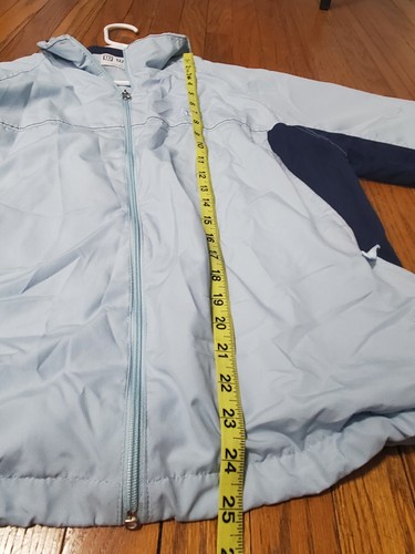 Wilson Women's Lined Full Zip Windbreaker Jacket Light blue Size XL Xtra Large - Picture 7 of 9