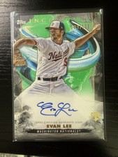 2023 Topps Inception -Emerging Stars Autographs Evan Lee #BRES-EL Inception /125
