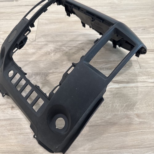2008-2013 NISSAN TITAN RADIO CLIMATE CENTER DASH BEZEL TRIM BLACK OEM - Picture 16 of 16