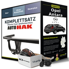 Anhängerkupplung starr für OPEL Antara +E-Satz NEU kpl.