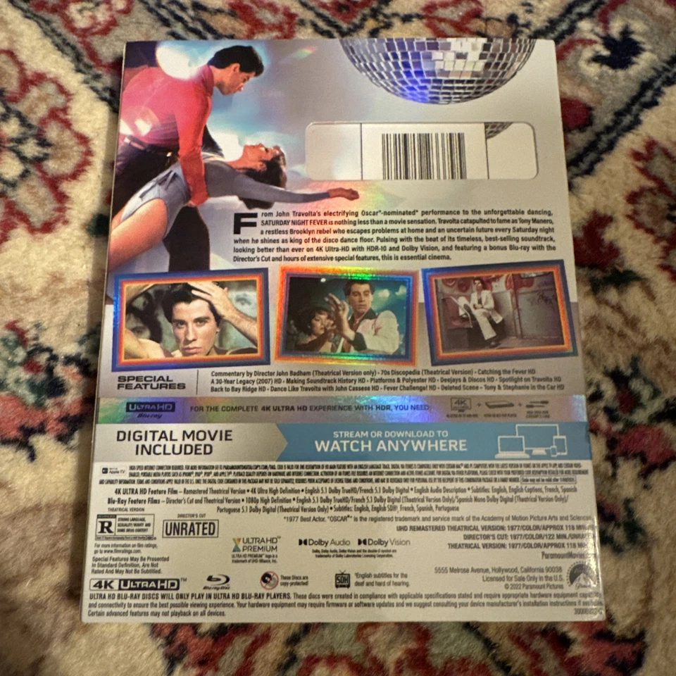 Saturday Night Fever (45th Year Anniversary) (Ultra HD, 1977) Foto 3 de 4