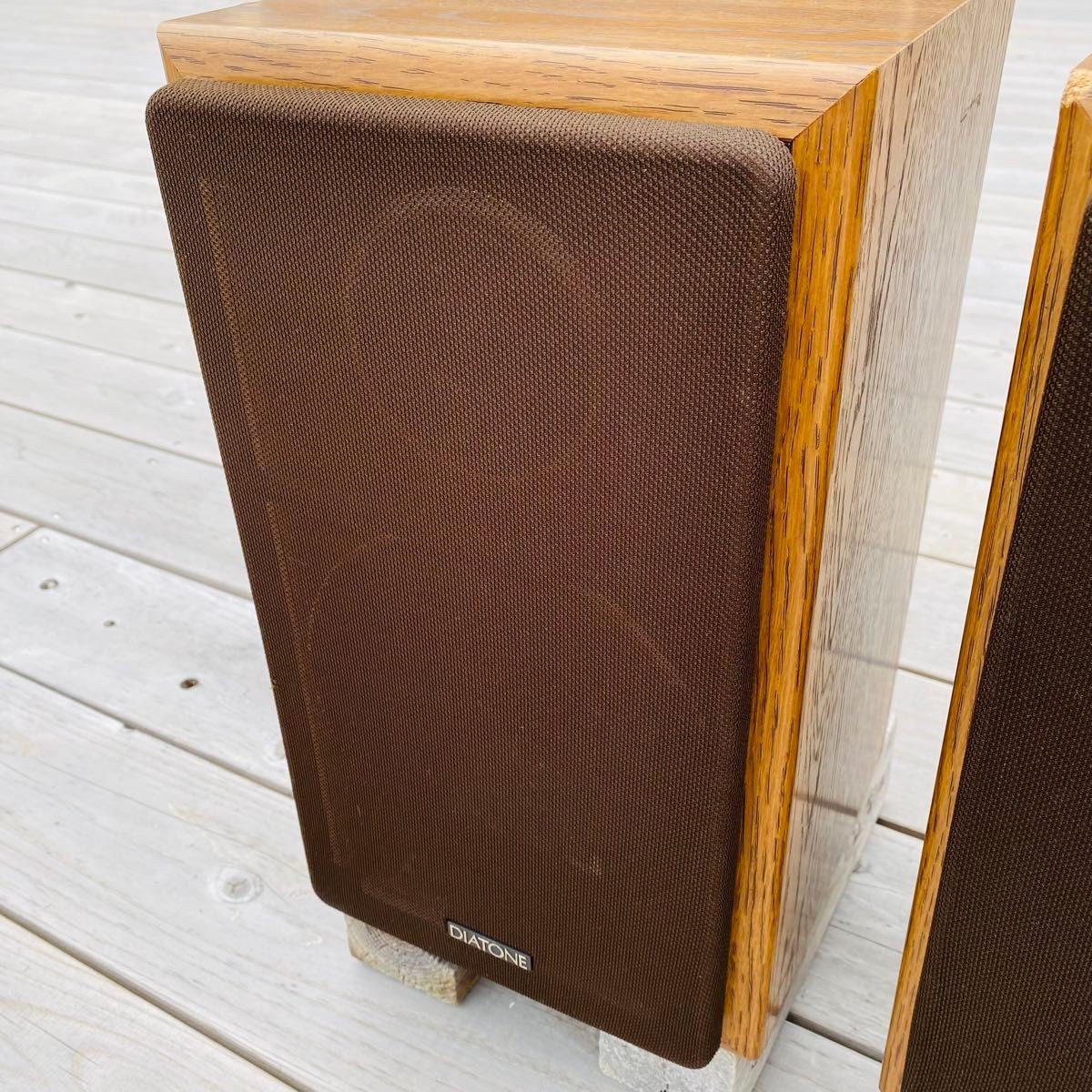 Excellent DIATONE DS-500 2Way Bookshelf Speaker Pair High Quality