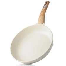 SENSARTE Ceramic Nonstick Frying Pan Induction Skillet 8/9.5/11/12.5Inch PFAS Fr