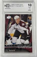 2009-10 Upper Deck T.J. Galiardi YG #241 Hockey Card