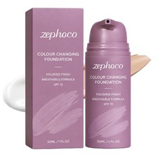 Color Changing Foundation, Skin Adapting Tint for Women Mature Skin