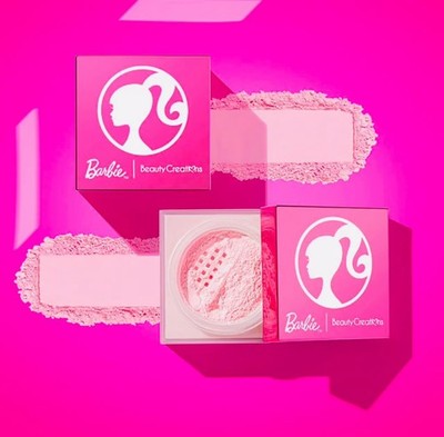 Barbie -''FUTURE IS BRIGHT'' PINK LOOSE SETTING POWDER