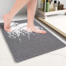 Non Slip Shower Mats for Inside Shower, 16x24 Inch, Anti-Slip Bathtub Mats for B