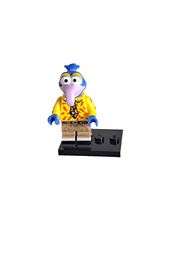 Nicht mehr im Handel erhältlich 2022 LEGO The Muppets Gonzo Sammlerstück Minifigur mit Basis - Bild 2 von 5