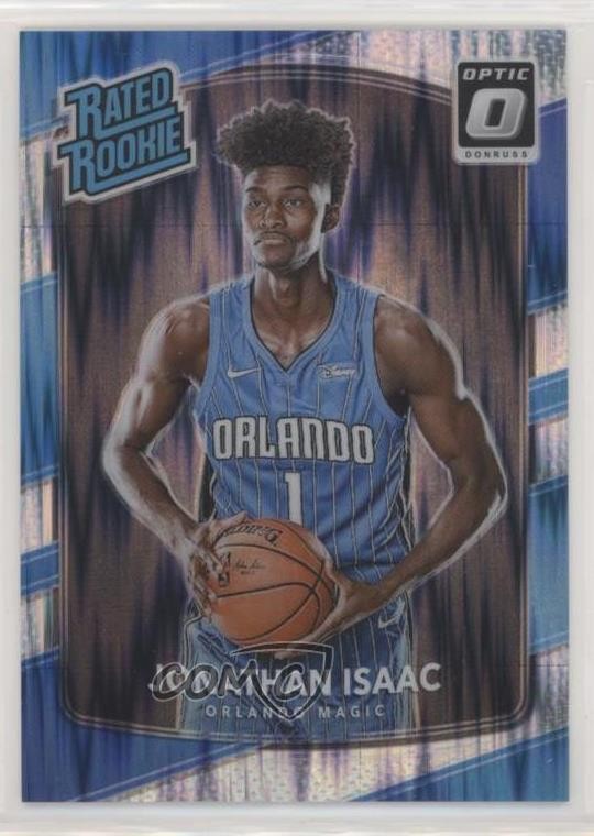 2017-18 Panini Donruss Optic Rated Rookie Shock Jonathan Isaac #195 yc1