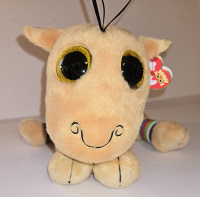 TY Jamal Camel Beanie Baby Collectable Tags Stuffed Plush Animal Big Eye 9''x10''