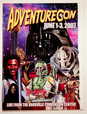 ADVENTURECON June 2007 Star Wars Darth Vader Billy Dee Williams Magazine