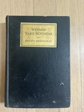 Ernest Hemingway Winner Take Nothing Hardcove...