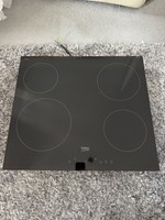 Beko HQC64401 58cm 4 Burners Ceramic Hob Black - Brand New