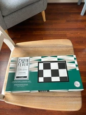 Ciroa Cabin Fever  Indoor Games Checkers - BRAND NEW - READ BELOW