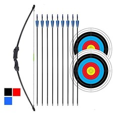 45" Youth Bow and Arrows Set for Kids 8-12 Teens Recurve Archery Beginner Gift L