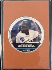 2024 Niue Agoro MLB Mint Trading Coin Jazz Chisholm Jr. TOPAZ /300