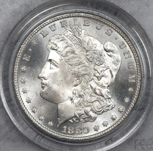 1880/9-S Morgan Dollar Reverse PCGS MS66 VAM-11 Hot 50 Gem! #1BFI