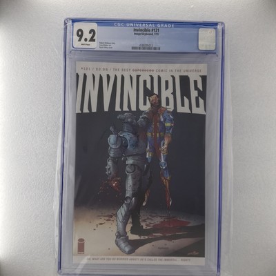 Invincible #121 (Image Comics Malibu Comics July 2015) cgc 9.2  