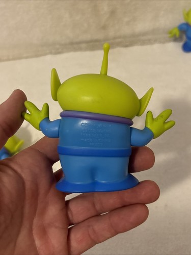 Confezione 3 Personaggi Alien Little Green Men 3" Toy Story Disney/Pixar Mattel 2018 - Foto 8 di 16
