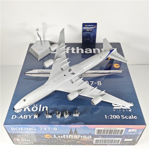 1:200 Scale Lufthansa B747-8 Reg: D-ABYT "Retro" Diecast Model L2056 Model Toy - 第 21/24 張圖片