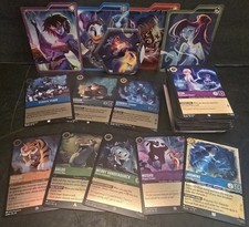 Disney Lorcana Bulk Cards Lot Mix Of Random, Foil Game Pieces