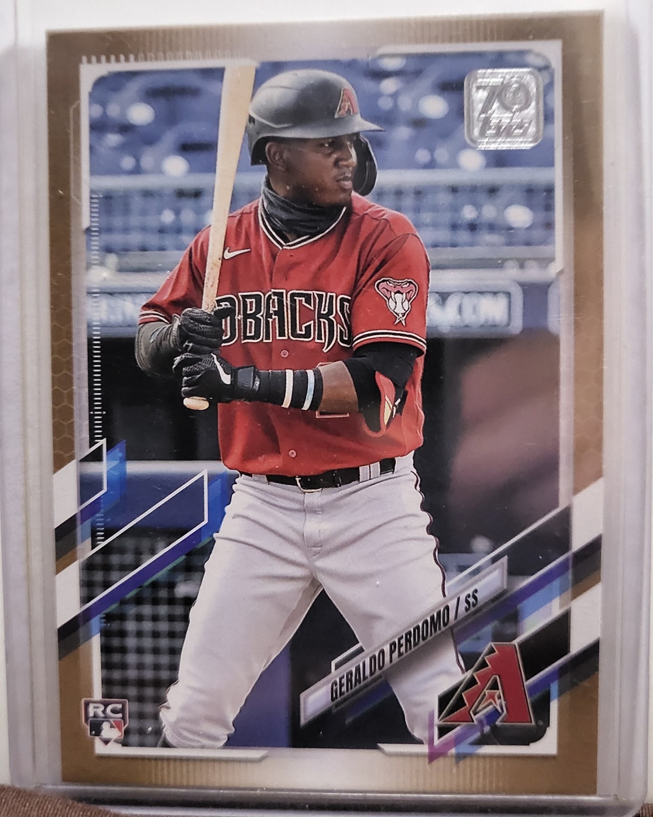 2021 Topps Update Series - Geraldo Perdomo #US268 Gold /2021 (RC)