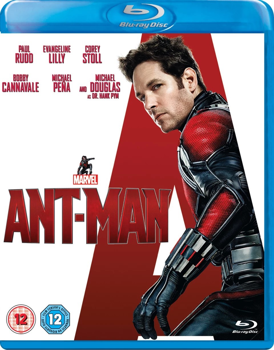 ANT-MAN BLU-RAY NEW SEALED PAUL RUDD MICHAEL DOUGLAS EVANGELINE LILLY #PB