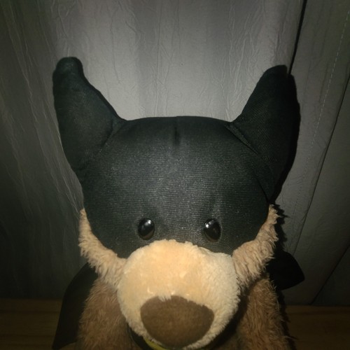 Gund Batman Plush Teddy Bear Great Used Condition - Picture 4 of 8
