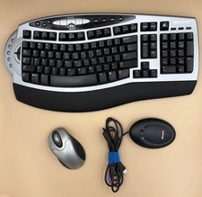 Microsoft Ergonomic Keyboard and Mouse Set Natural Ergonomic Wired USB