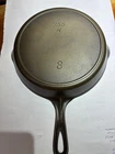 #8 Cast Iron Unmarked Griswold Victor Budget Line
